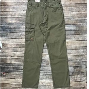 Fjallraven Ovik Trousers Cargo Hiking Straight Leg Pants 34x36